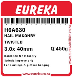 H6A630 - Masonry Twisted Nail -H6A630_label_T